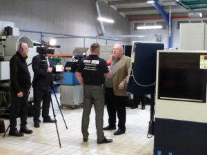 Frank Wilson, Ceramicx Managing Director/Founder promotes his company's Excetek machines (Source: Ceramicx).
