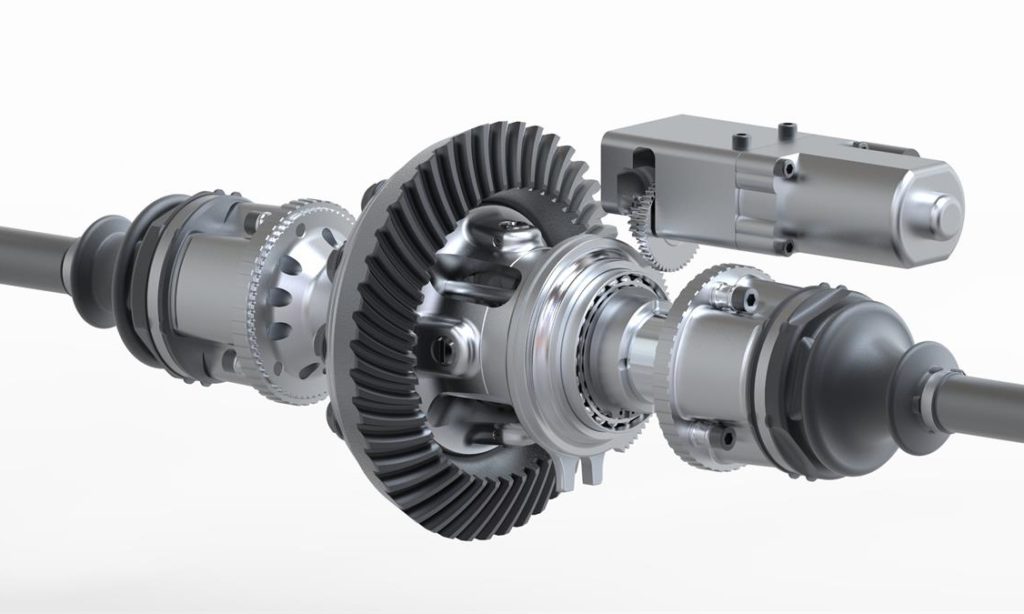 HighPerformance Electronic Differentials Integrated for General Auto