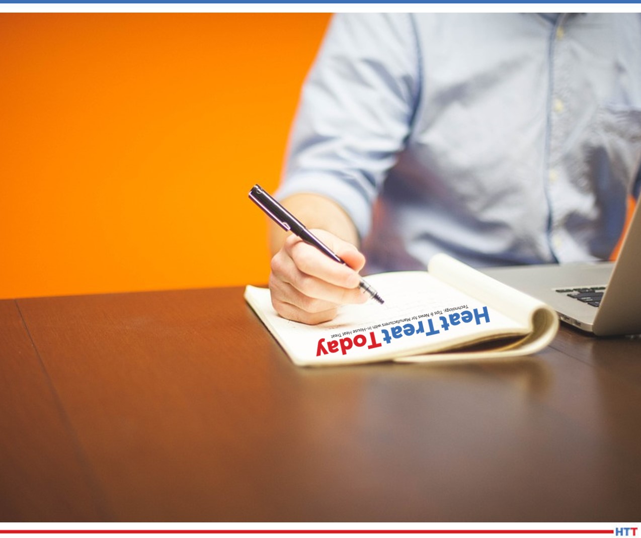 Laptop and a Heat Treat Today Calendar