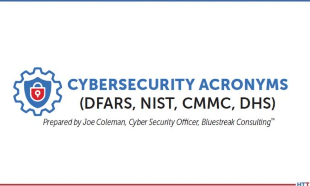 Downloadable Cybersecurity Acronym List Heat Treat Today