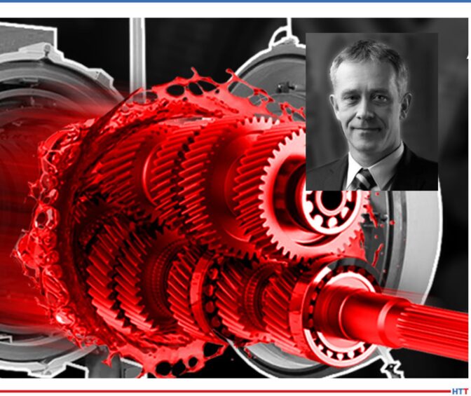 Heat treat system with a man’s face in the forefront