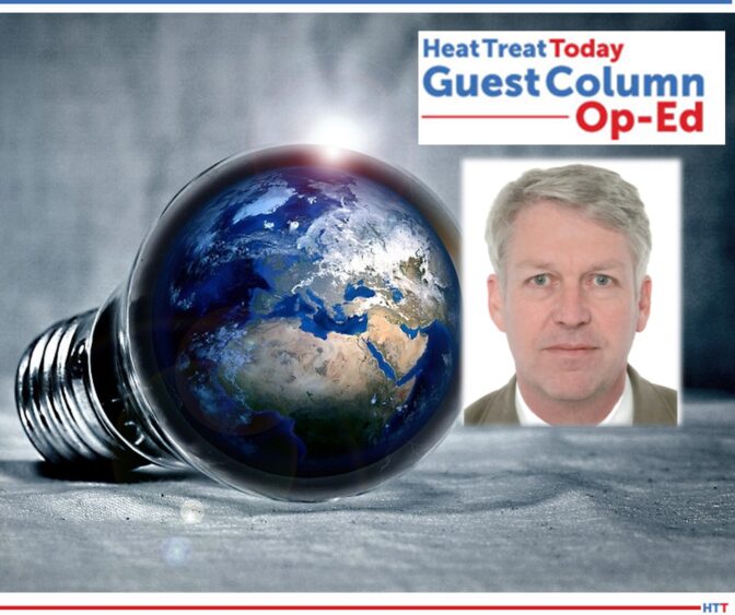 a light bulb that contains the planet earth