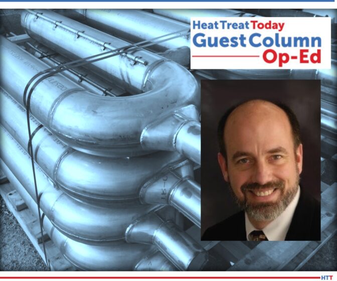 large tubes and a picture of a smiling man