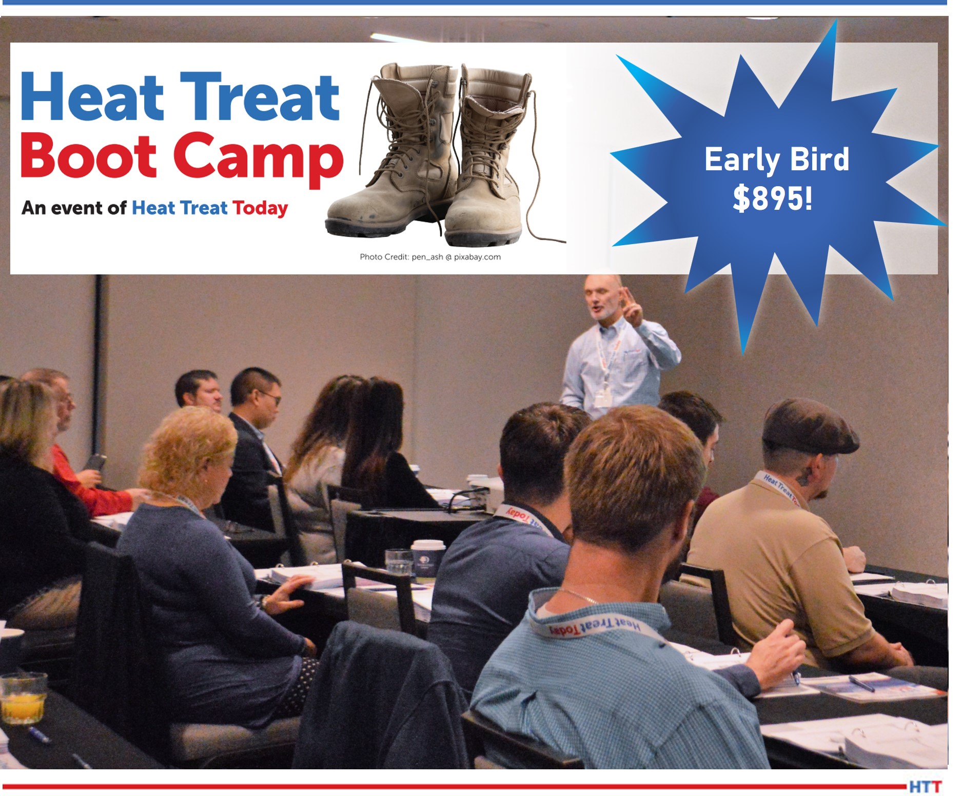 Heat Treat Boot Camp Event with Early Bird Pricing