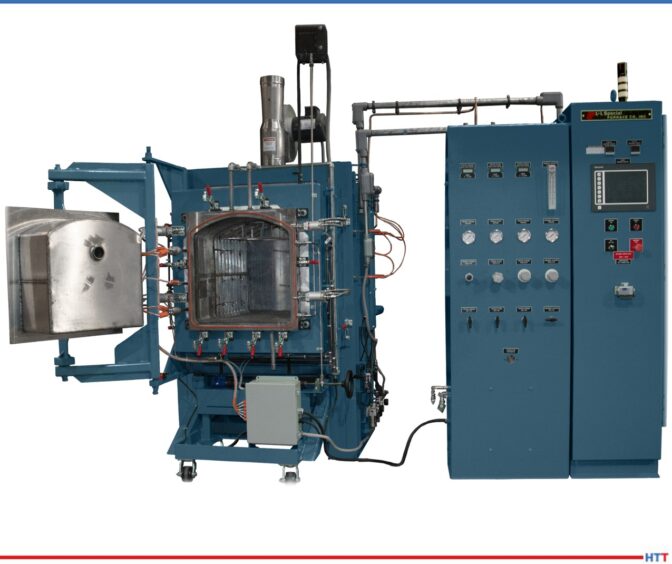 a blue heat treat furnace