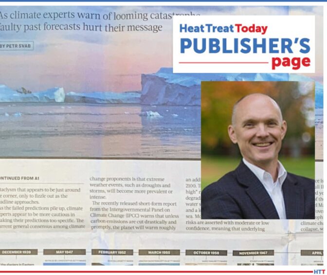 newspaper clipping with Doug Glenn picture