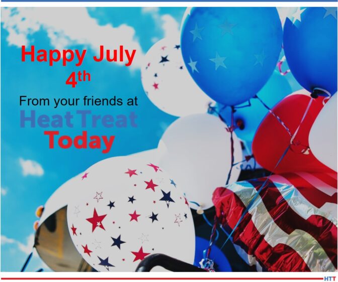 balloons in red, white, and blue, with stars and stripes appearing on them too