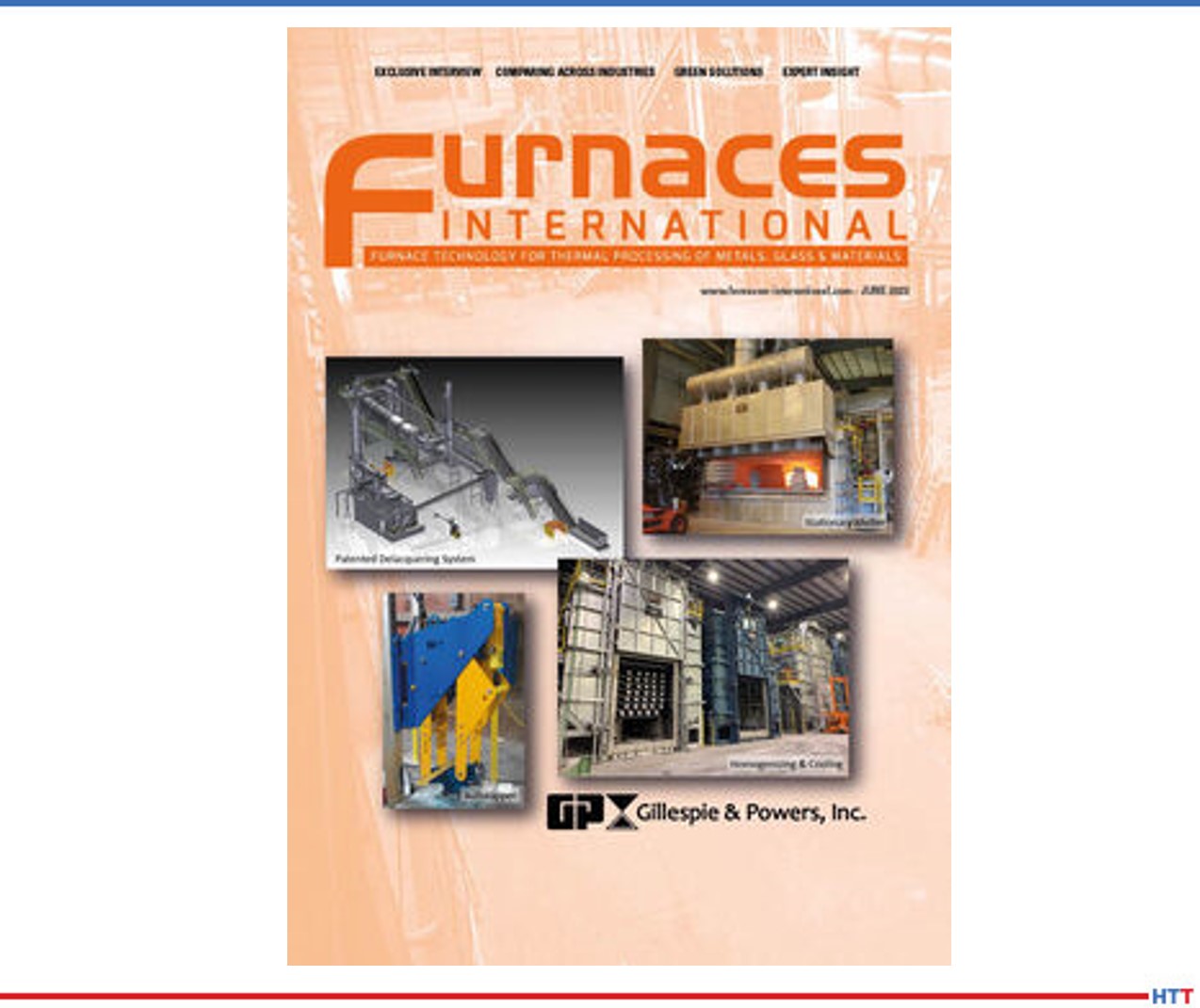 Cover of Furnaces International magazine 