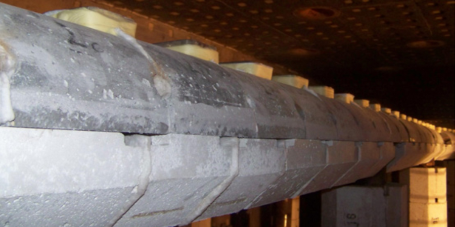 Walking Beam Furnace Energy Savings: New Skid Pipe Insulation Concept