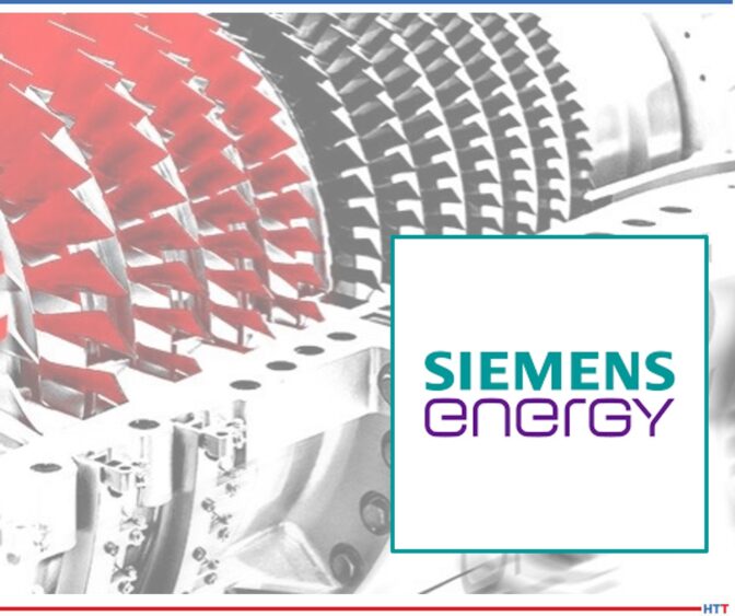 a furnace with Siemens Energy logo