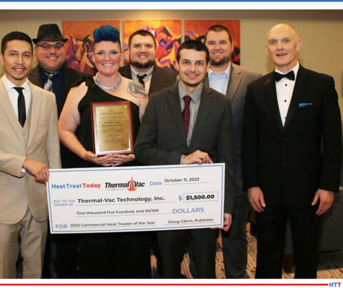 MTI awards with Thermal-Vac Technology pictured