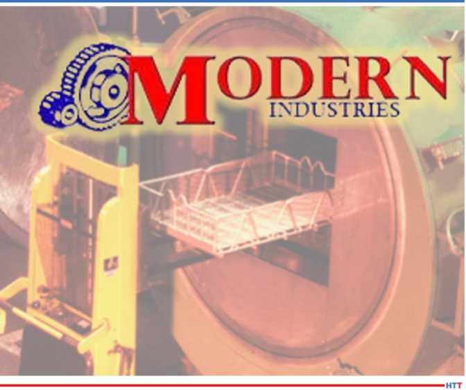 Furnace with Modern Industries Logo