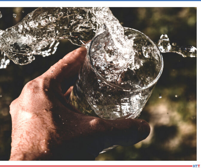 Drinking Water to Quench Thirst 