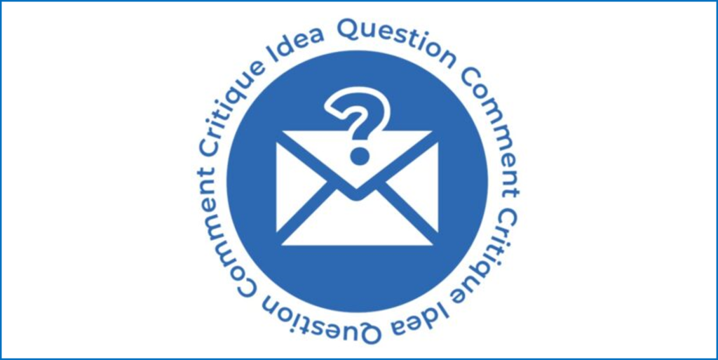 Reader Feedback Form 