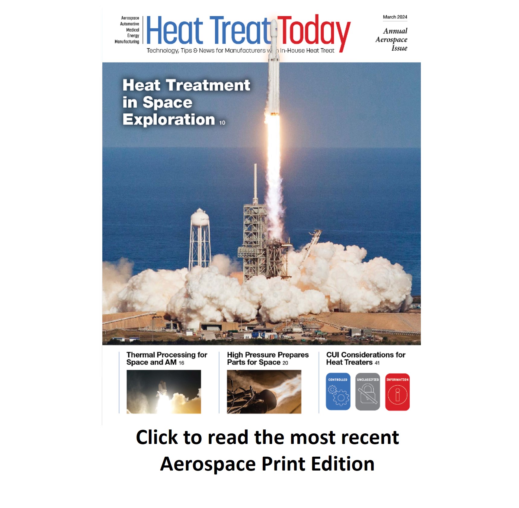 Aerospace print edition ad
