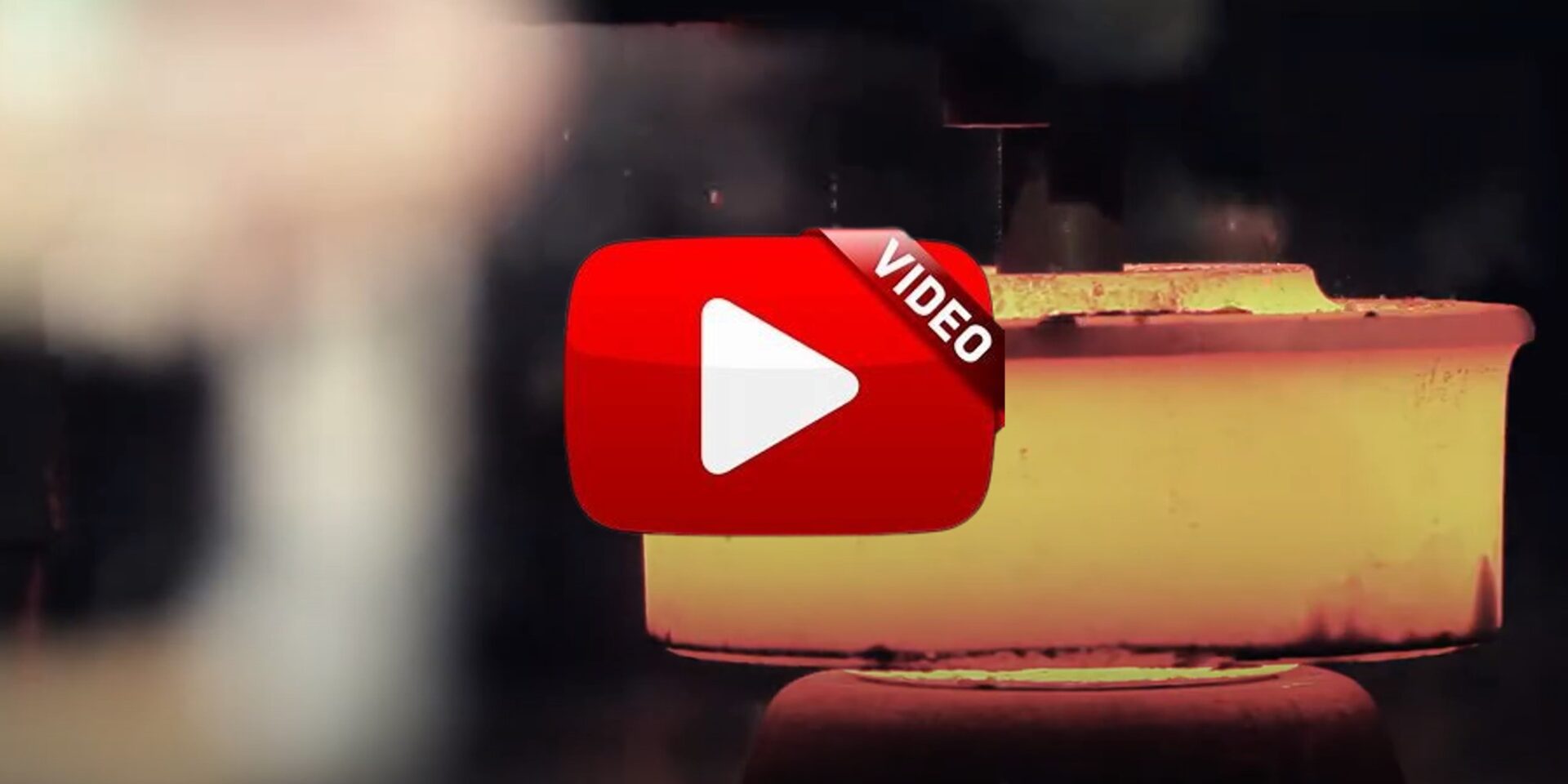 Forging Process behind the YouTube play button 