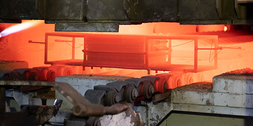 PhoenixTM temperature monitoring system in a furnace