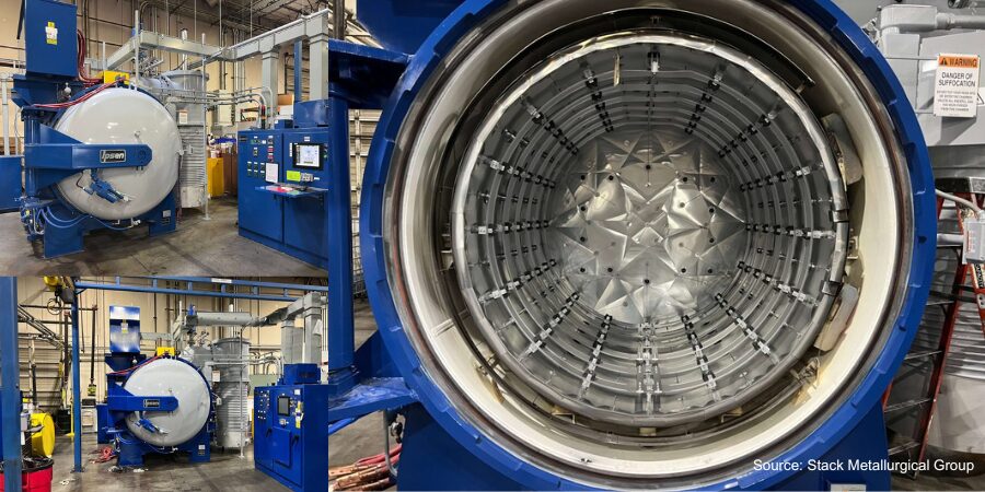 Stack Metallurgical Group Increases Operations with Horizontal Vacuum Furnace