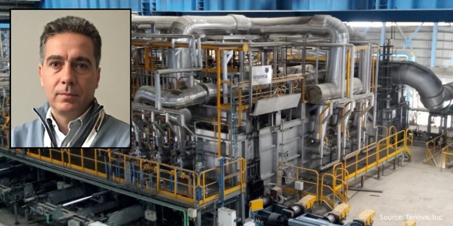 Walking Hearth Furnace for Vinton Steel