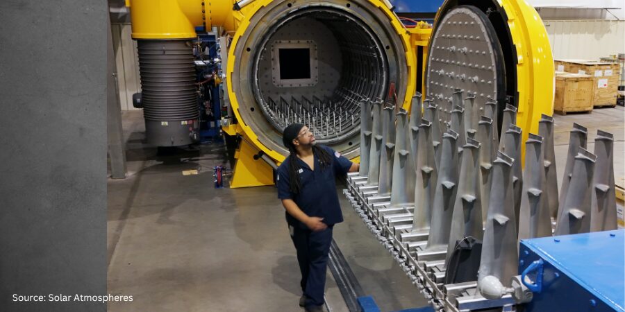 Solar Atmospheres Expands with 10-Bar Vacuum Furnace