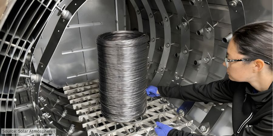 All-Metal Hot Zone Furnace for Solar Atmospheres