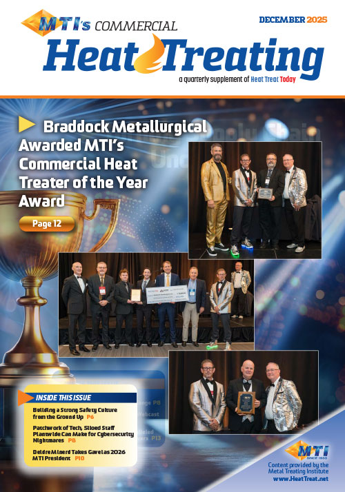 December 2025 MTI’s Commercial Heat Treating Supplement