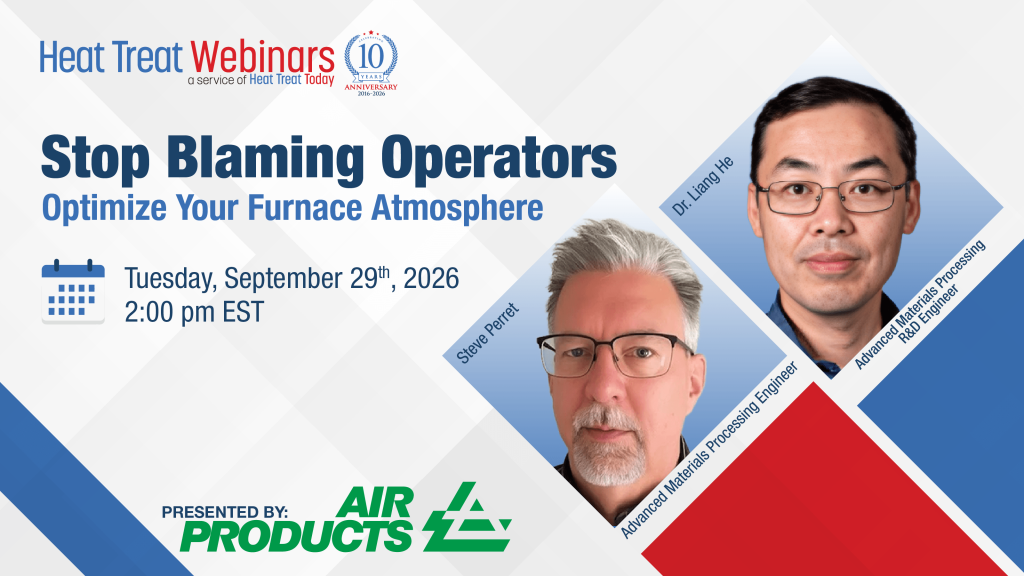 Stop Blaming Operators:  Optimize Your Furnace Atmosphere